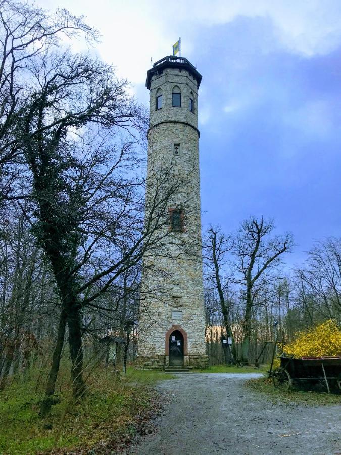 Ferienwohnung Morgensonne Am Kurpark Bad Berka - Parkplatz - Spielplatz - Wlan - 2 Schlafzimmer Exteriör bild